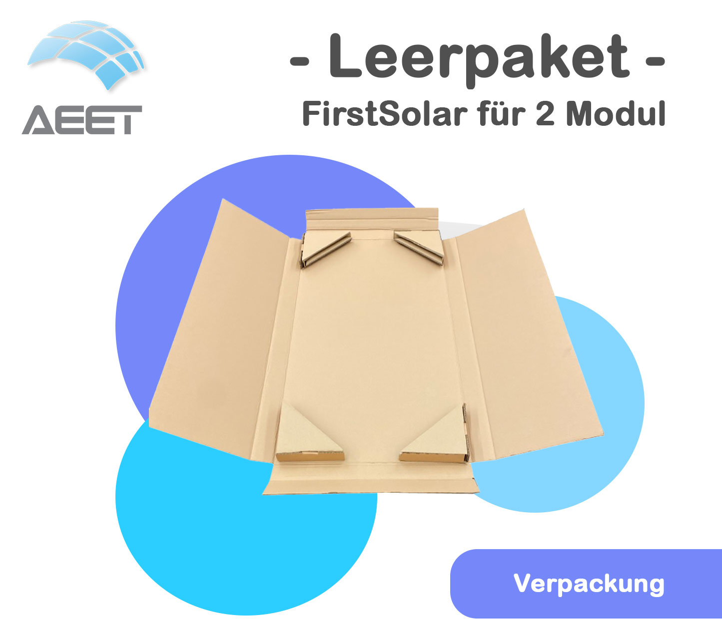 Leerpaket FirstSolar für 2 Modul Leerpaket FirstSolar für 2 Modul