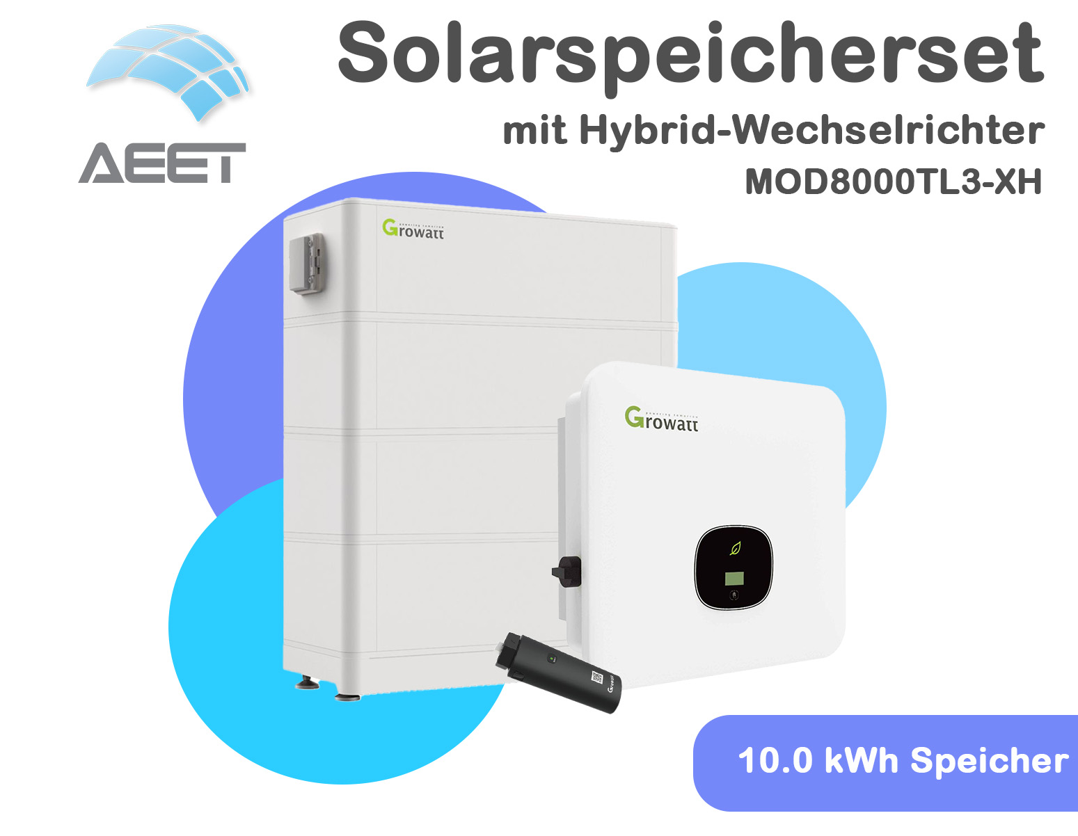 Growatt SET MOD Speichersystem DC 8.0 kW m 10.0 kWh Speicher